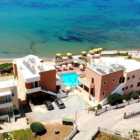 Alkionis Beach Hotel Apartments สฟากากิ ภายนอก รูปภาพ
