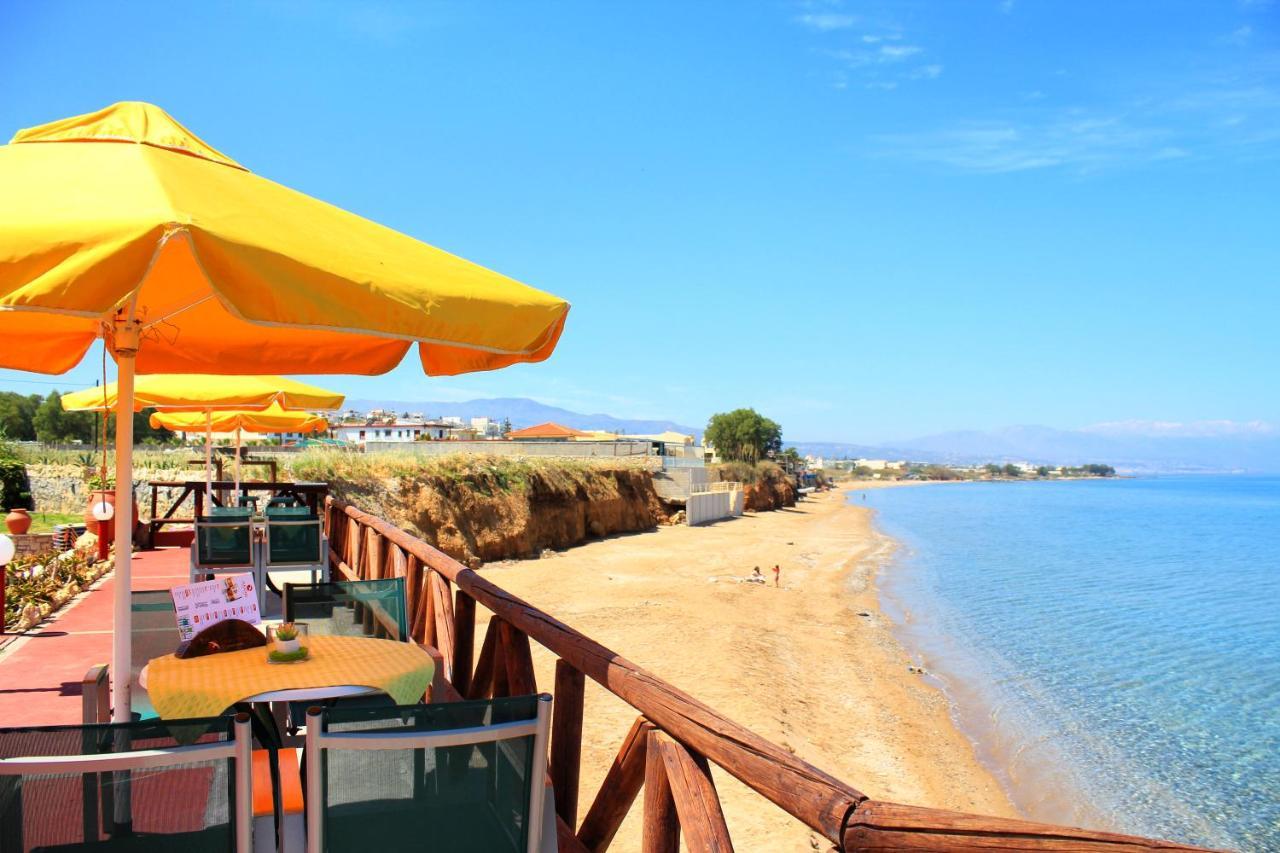 Alkionis Beach Hotel Apartments สฟากากิ ภายนอก รูปภาพ