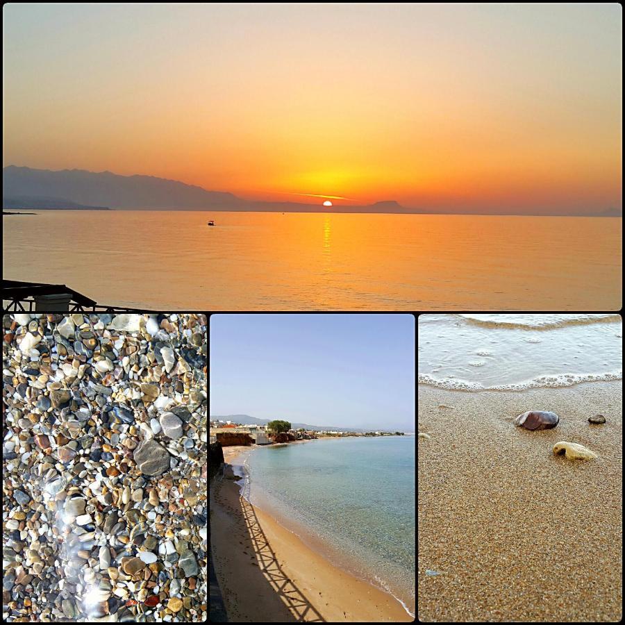 Alkionis Beach Hotel Apartments สฟากากิ ภายนอก รูปภาพ