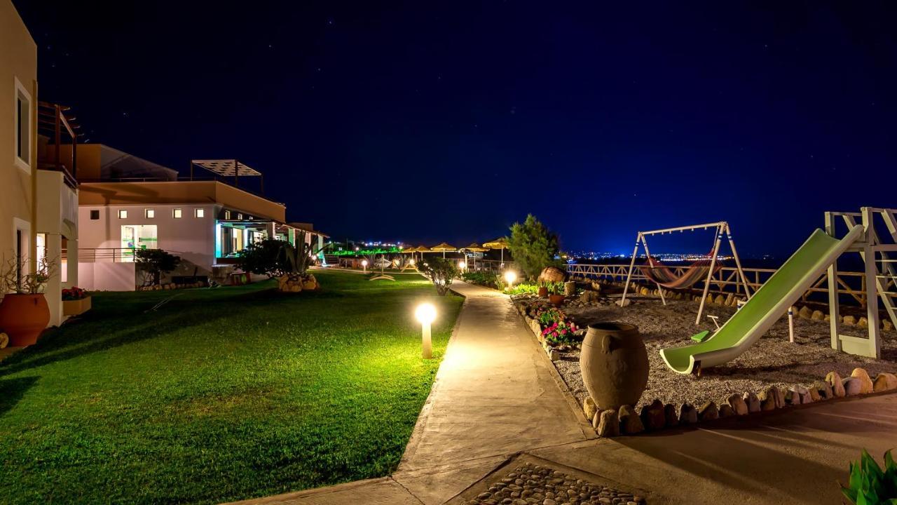 Alkionis Beach Hotel Apartments สฟากากิ ภายนอก รูปภาพ